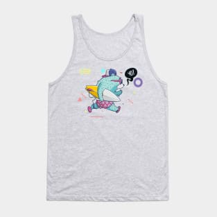 Does a bear surf in the woods? Tank Top